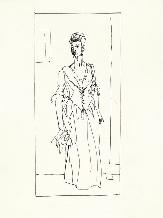 After Sargent - Mrs. Albert Vickers
