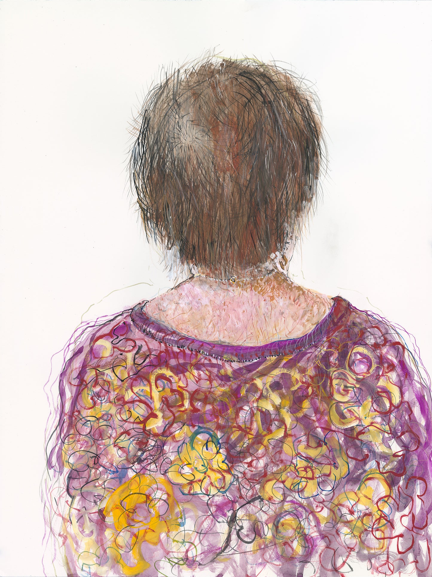 Monumental Portrait - Grandma Judy's Back