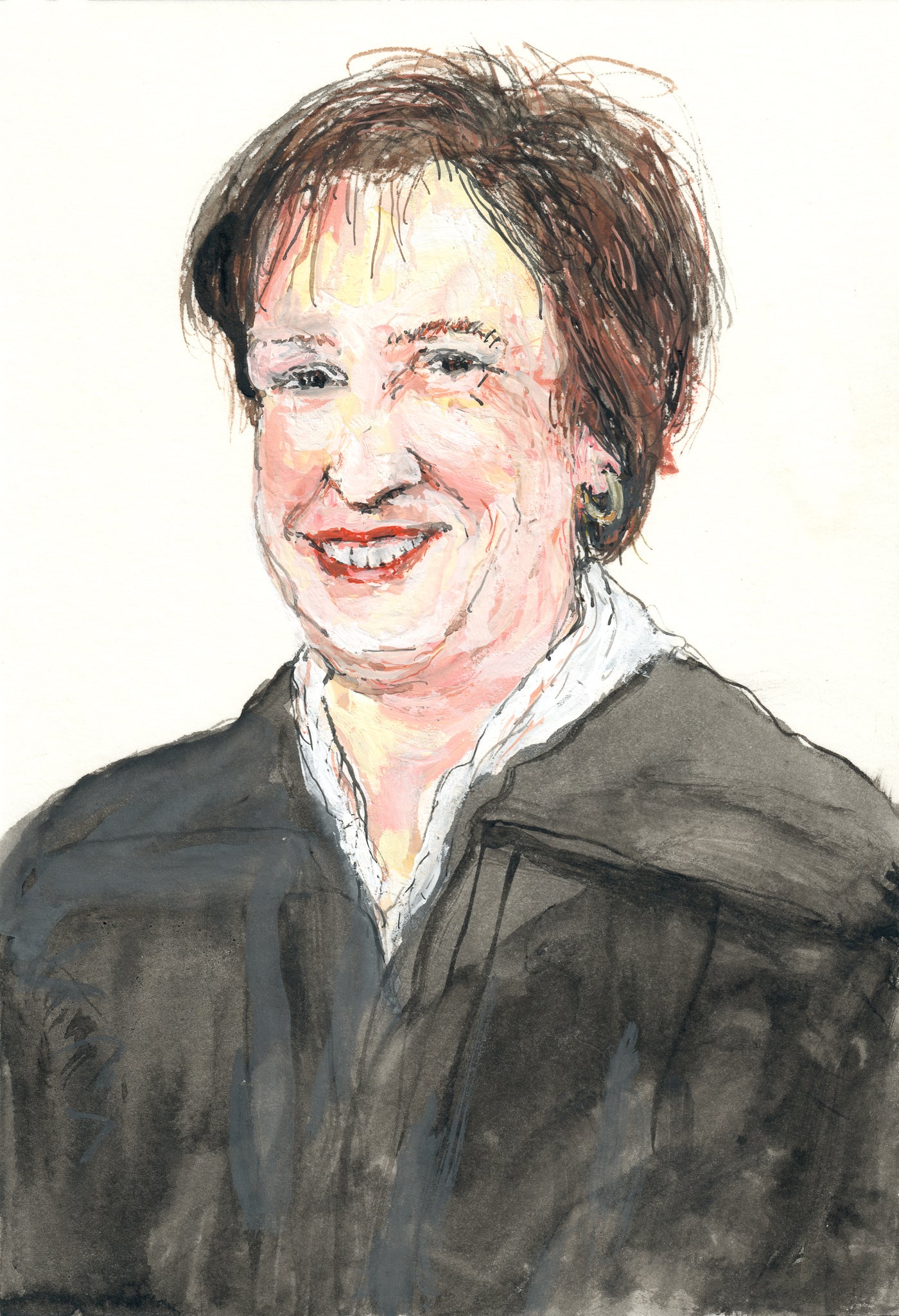 Portrait Supreme Court Judge Kagan Portrait Of Elana Kagan