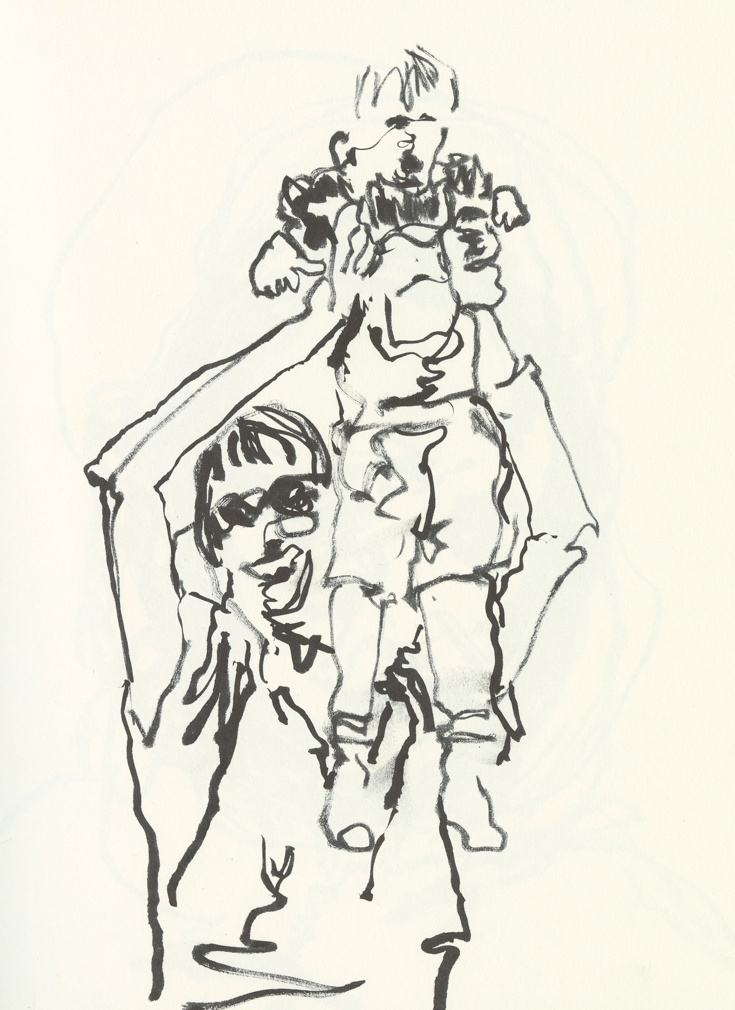 Baby First Born Sketch 4