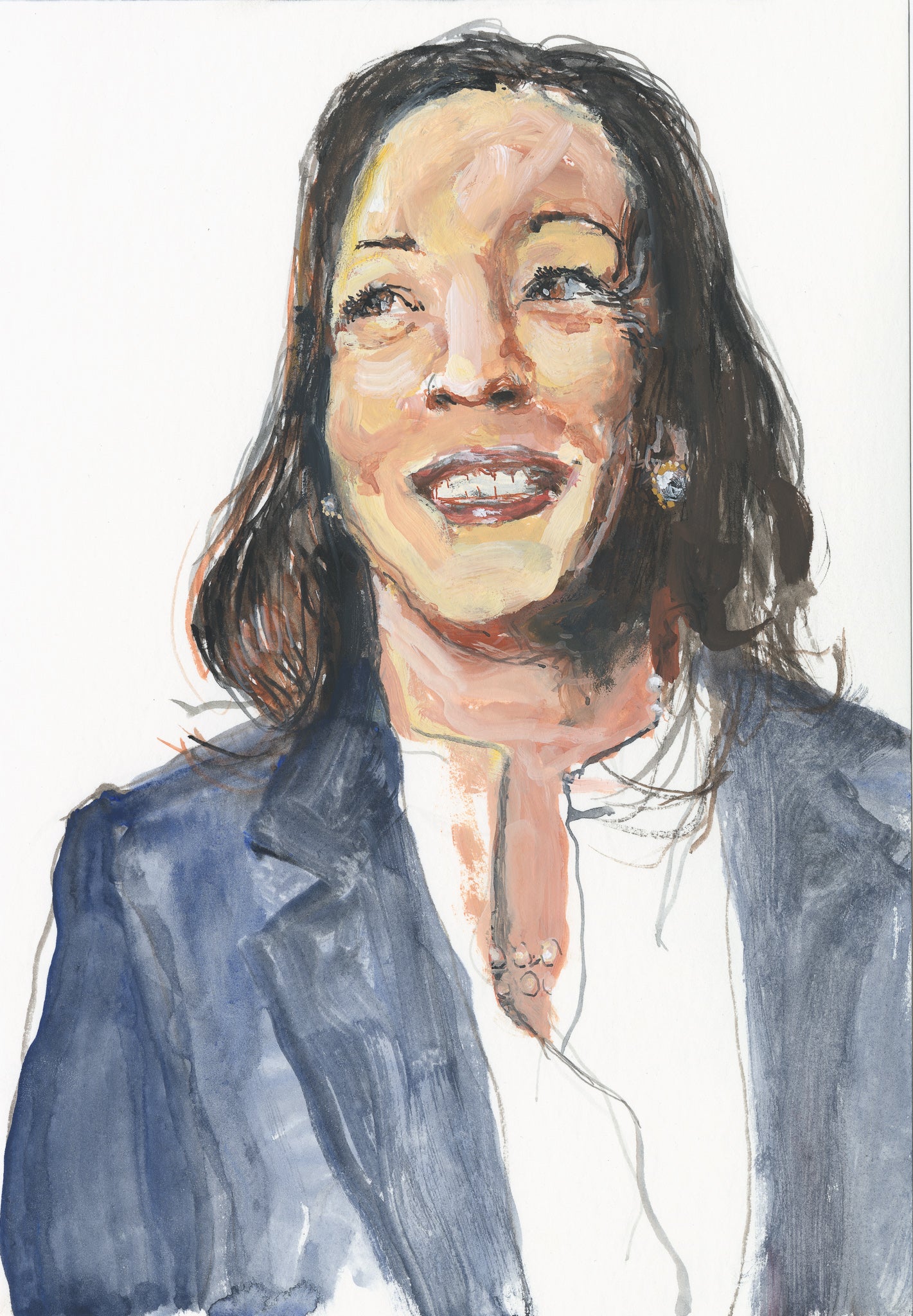 Portrait of Vice-President Kamala Harris - Study 2
