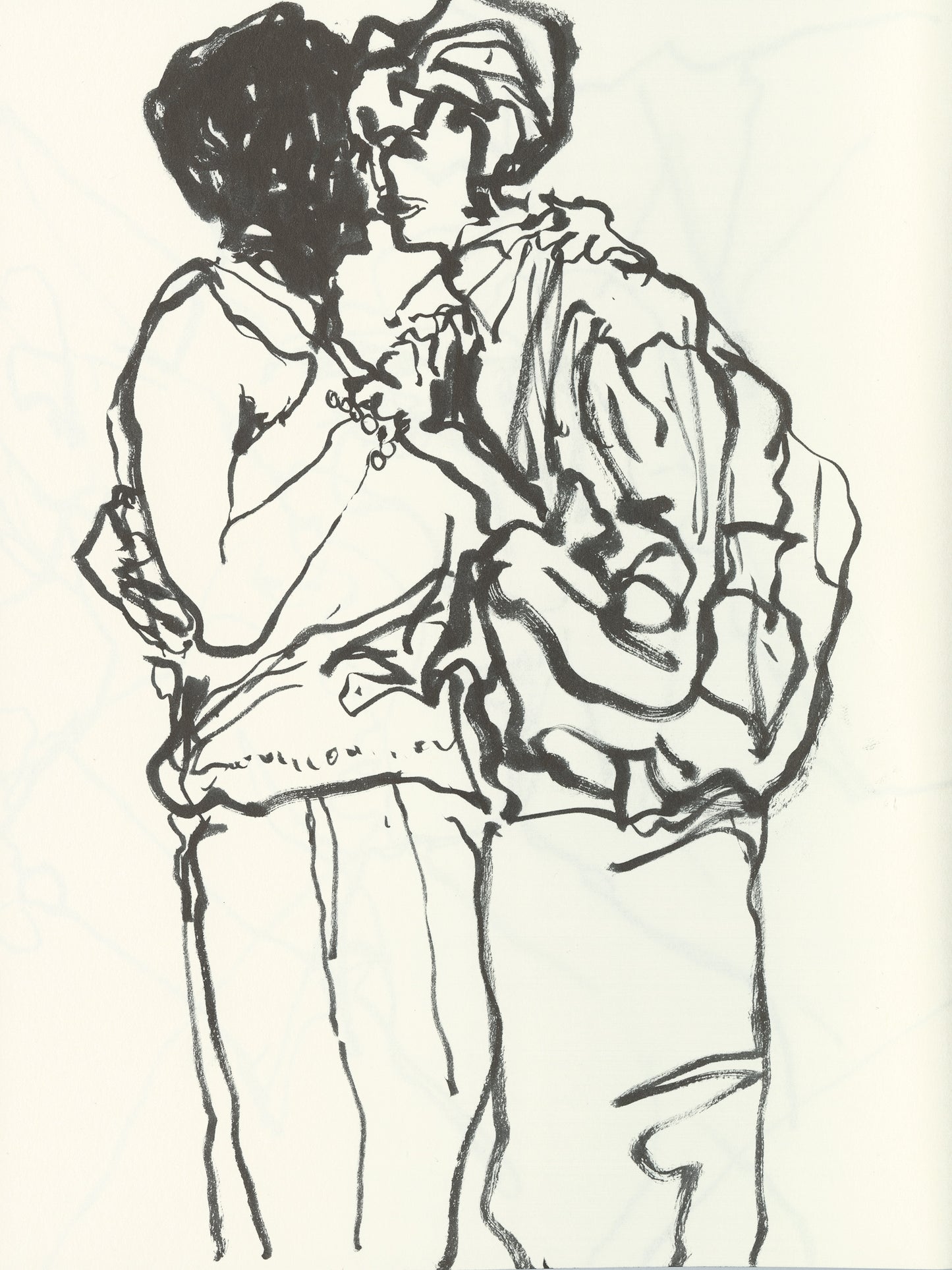 Wedding Whisper Sketch Study 3