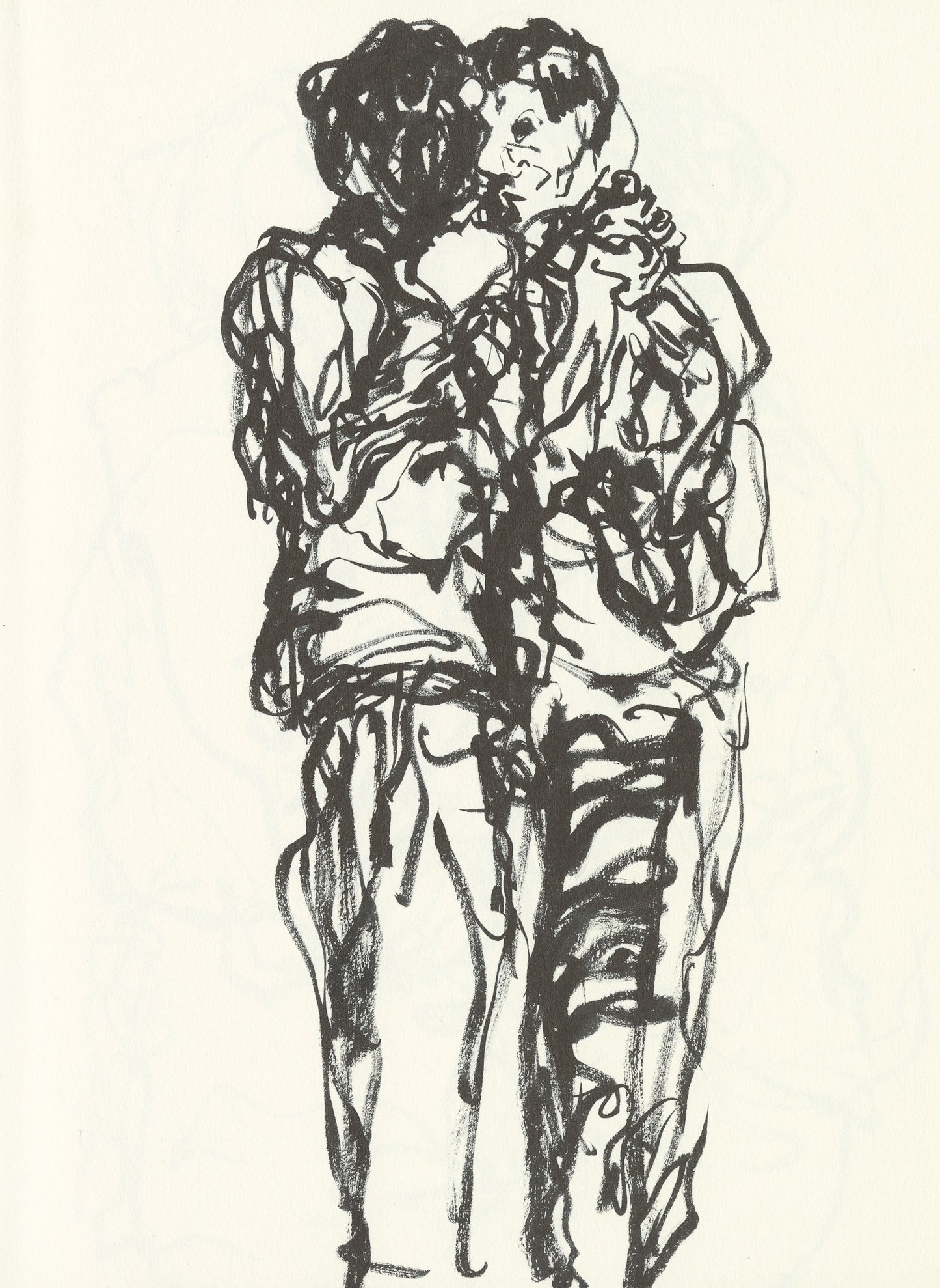 Wedding Whisper Sketch Study 7