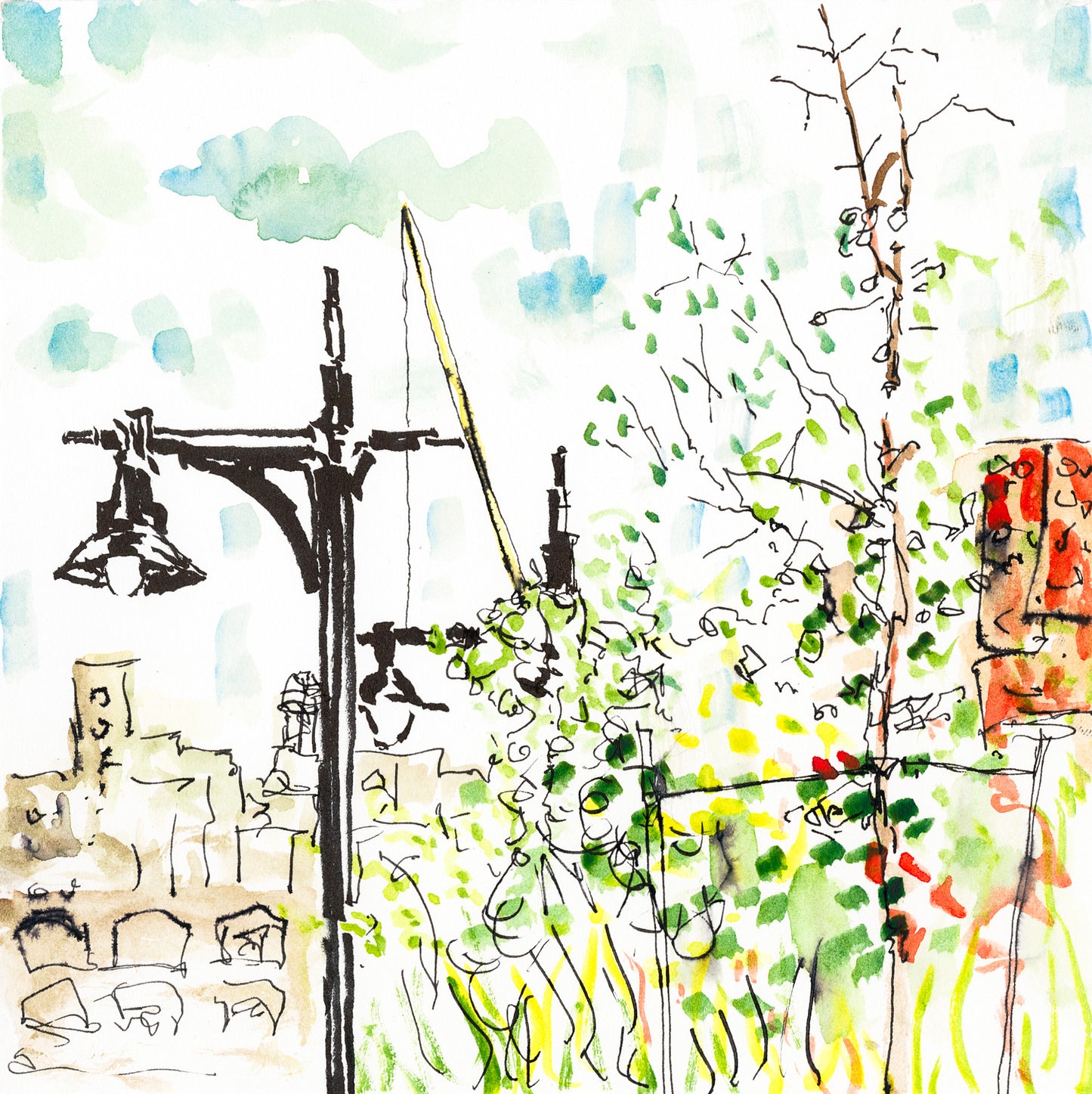 Sapling, Construction Crane