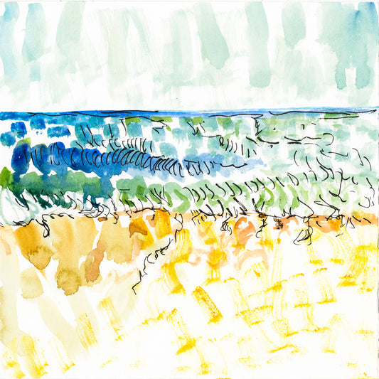 Seaview Sketches: Breakers