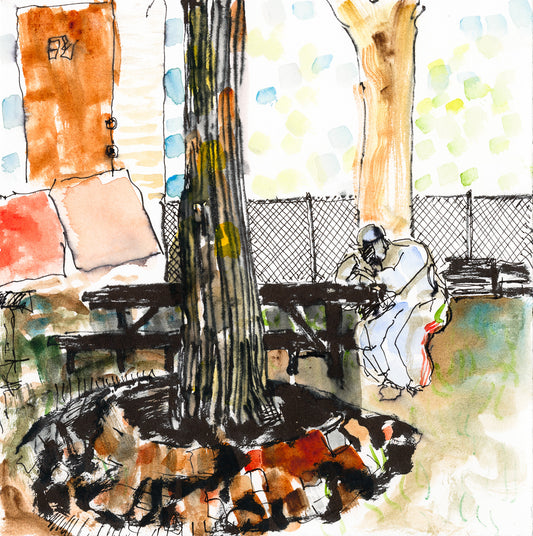 Shade Tree, Quiet Figure