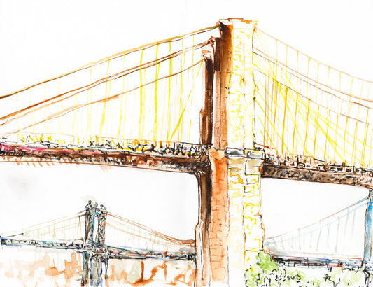 Two Bridges in Light