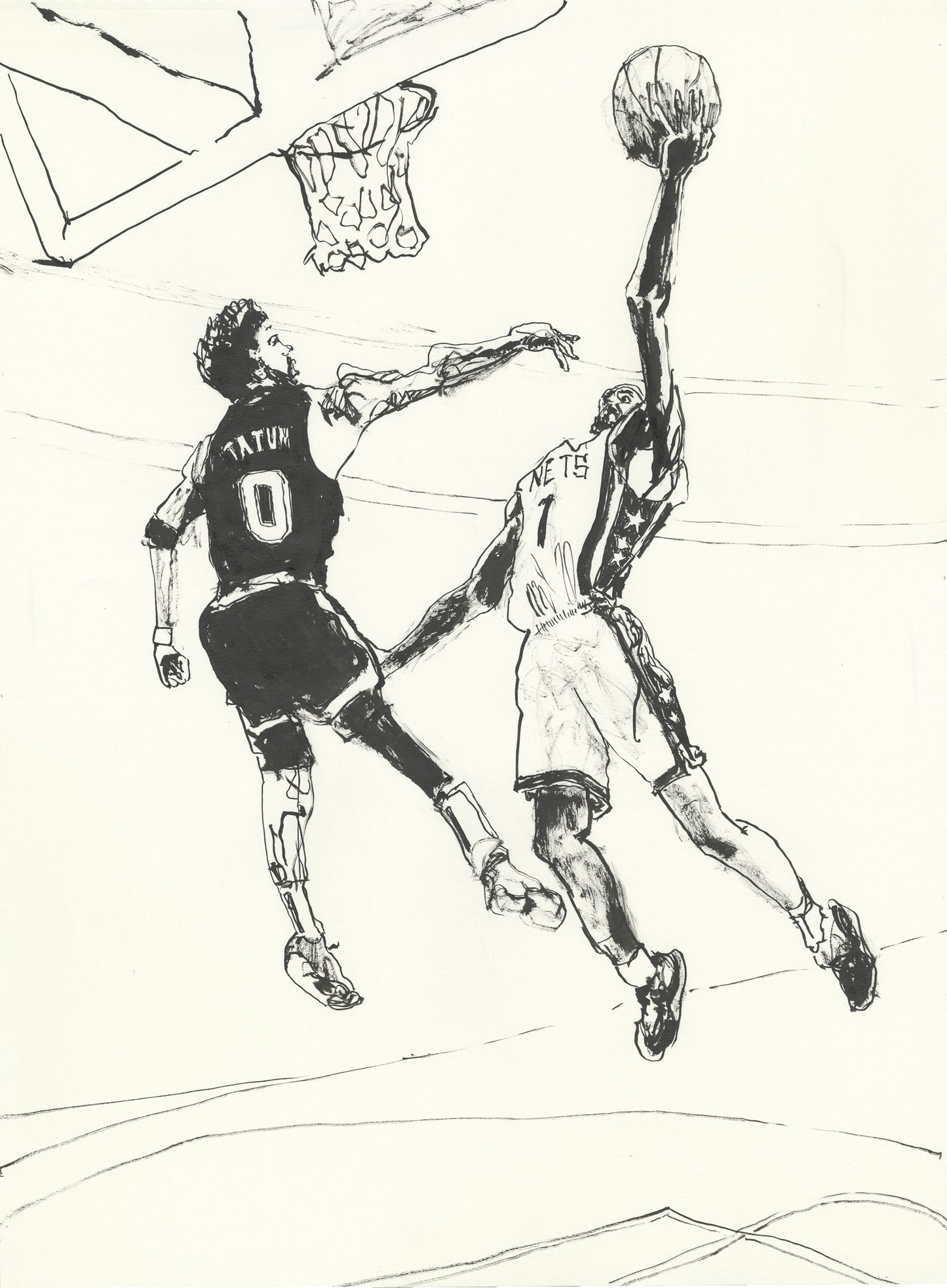 Bridges over Tatum - Drawing of the Game - Nets win over Celtics in Epic Comeback