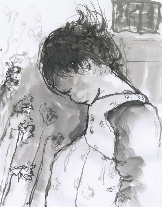 Daffodil Girl Sketch.05