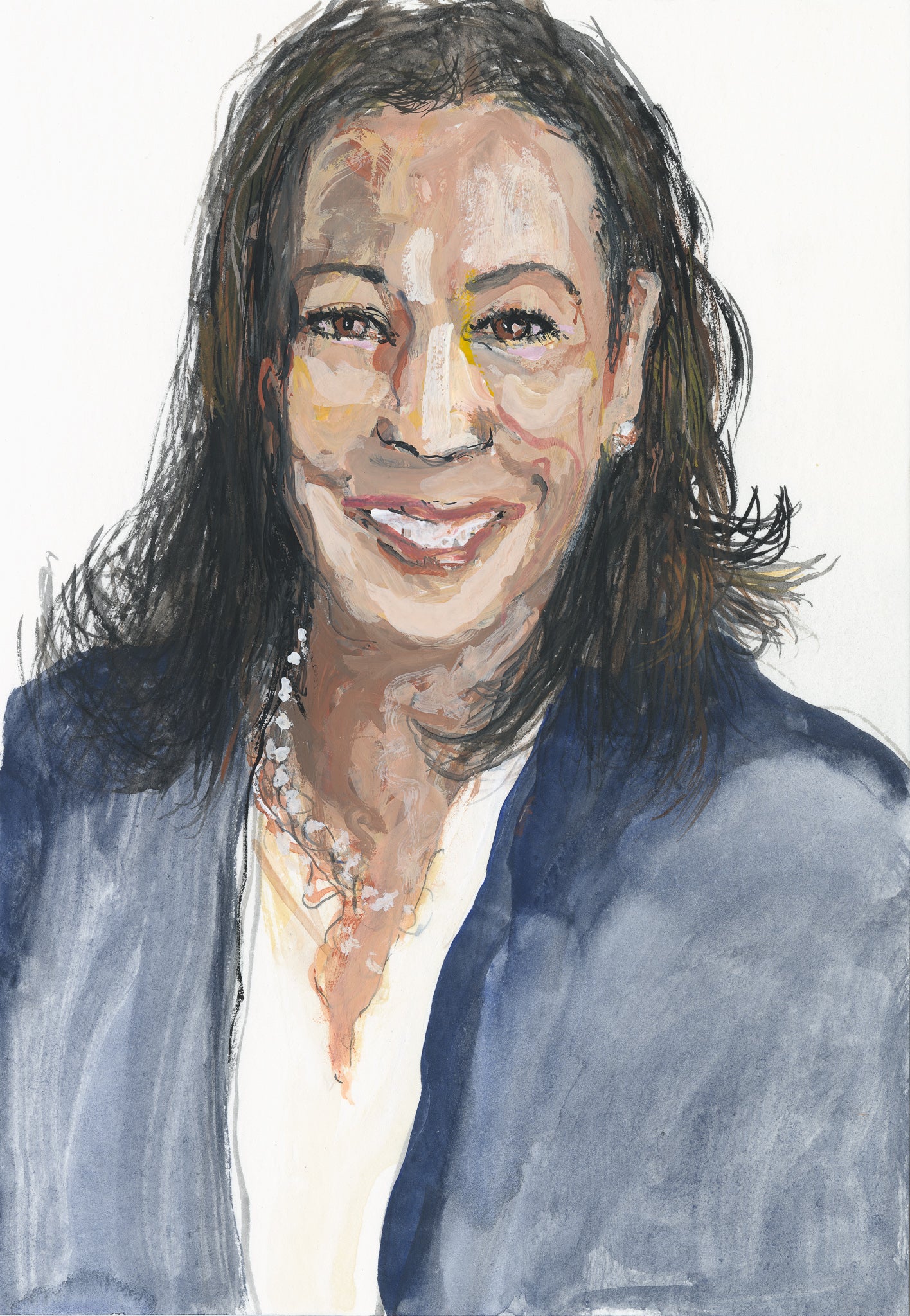 Portrait of Vice-President Kamala Harris - Study 1