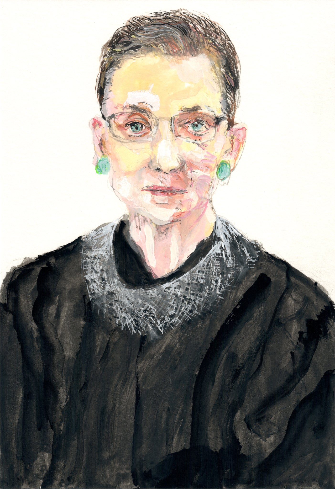 Portrait of Ruth Bader Ginsburg